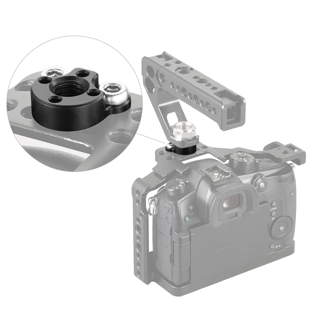 SmallRig мини-пластина с Arri установочное отверстие для SmallRig камера монитор клетки пластины Arri Ballhead Magic Arm-2171