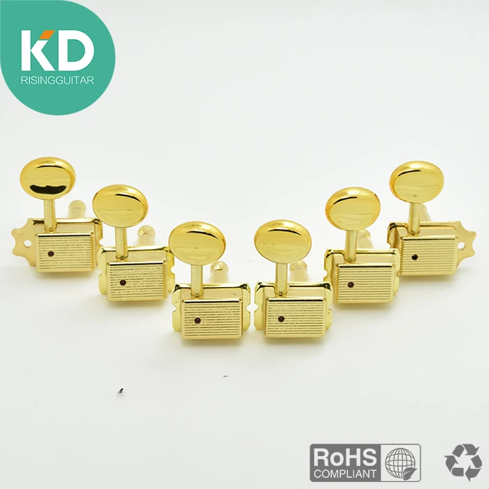 Винтажные гитарные колышки для настройки струн 6 шт. насадок детали FD Stratocaster