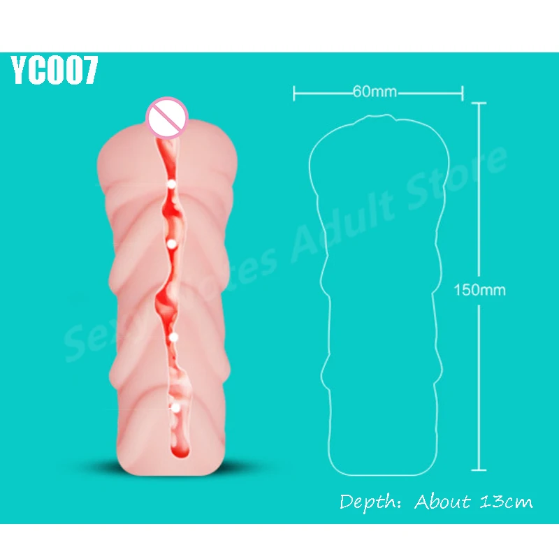 Мужской мастурбатор Реалистичная искусственная вагина Анальное отверстие