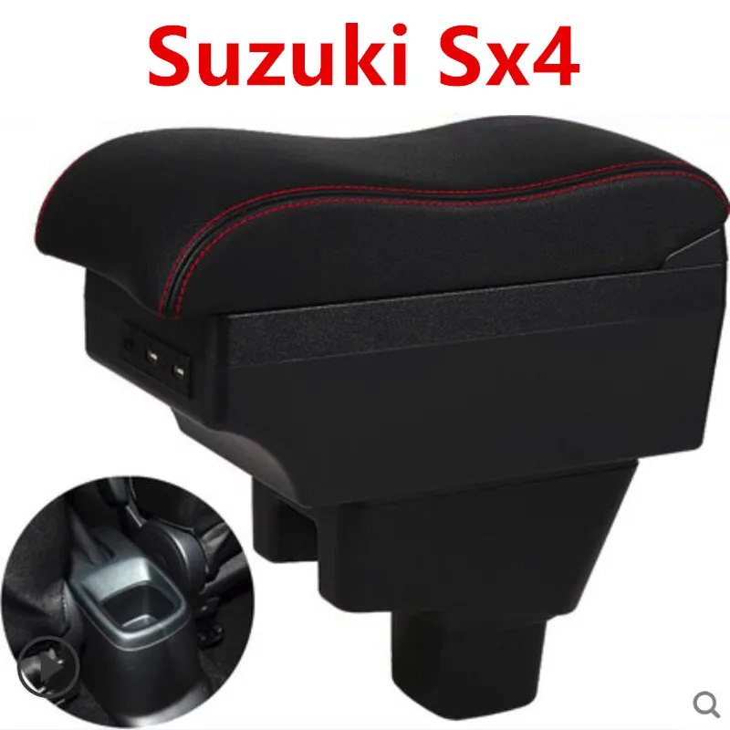 Для Suzuki SX4 подлокотник коробка центральный магазин содержание с подстаканником