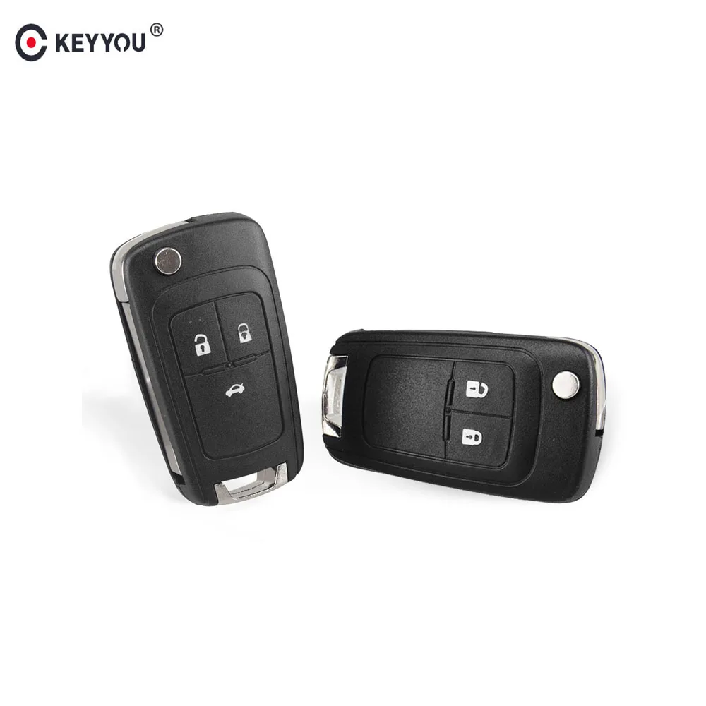 KEYYOU 2 3 кнопочный раскладной чехол с дистанционным управлением для Opel Vauxhall Corsa Astra