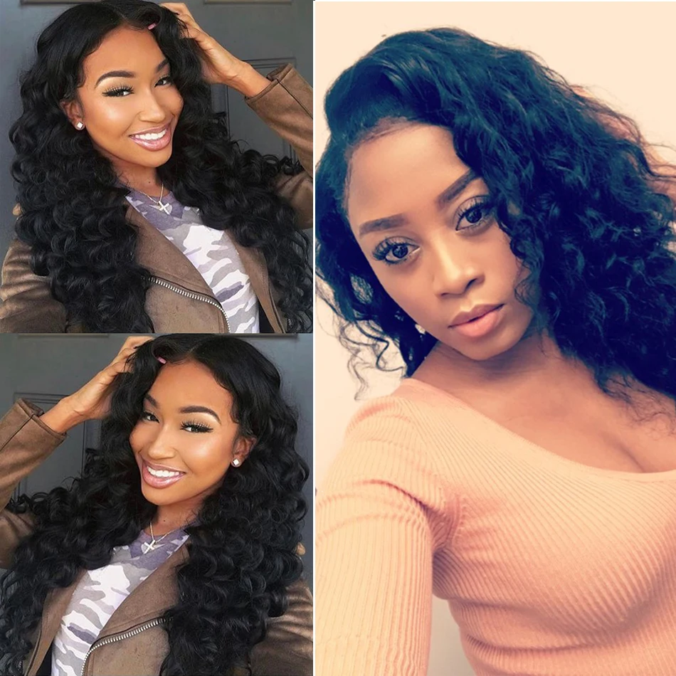 Предварительно выщипанная кружевная Фронтальная застежка свободные глубокие