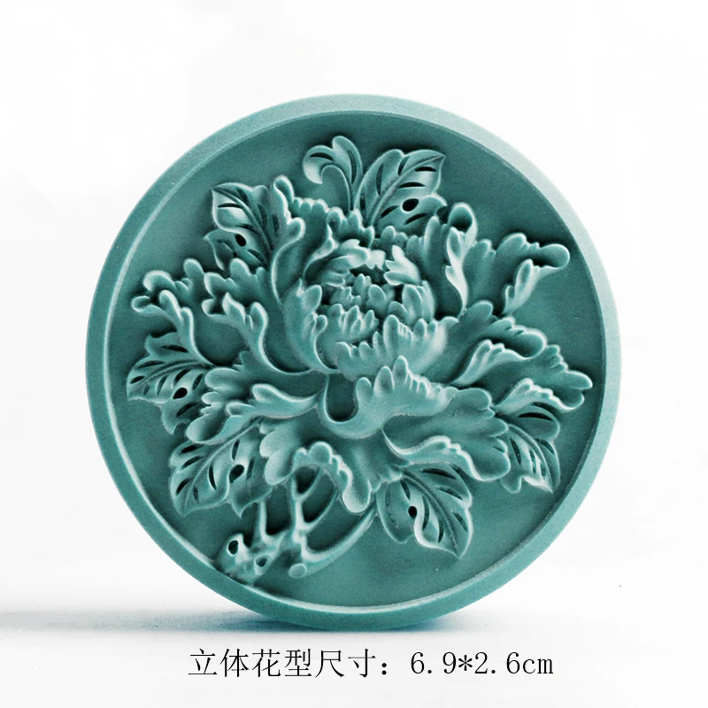 Силиконовая форма для мыла PRZY сделай сам цветочный узор ароматический воск гипс