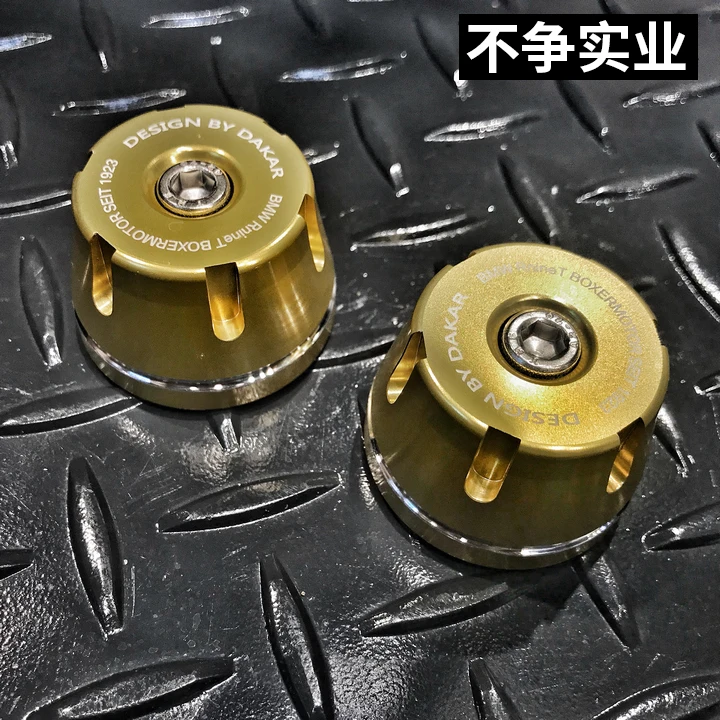 DKDesign Усиленные ручки для мотоцикла противоударные колпачки на руль BMW R NineT RnineT R9T