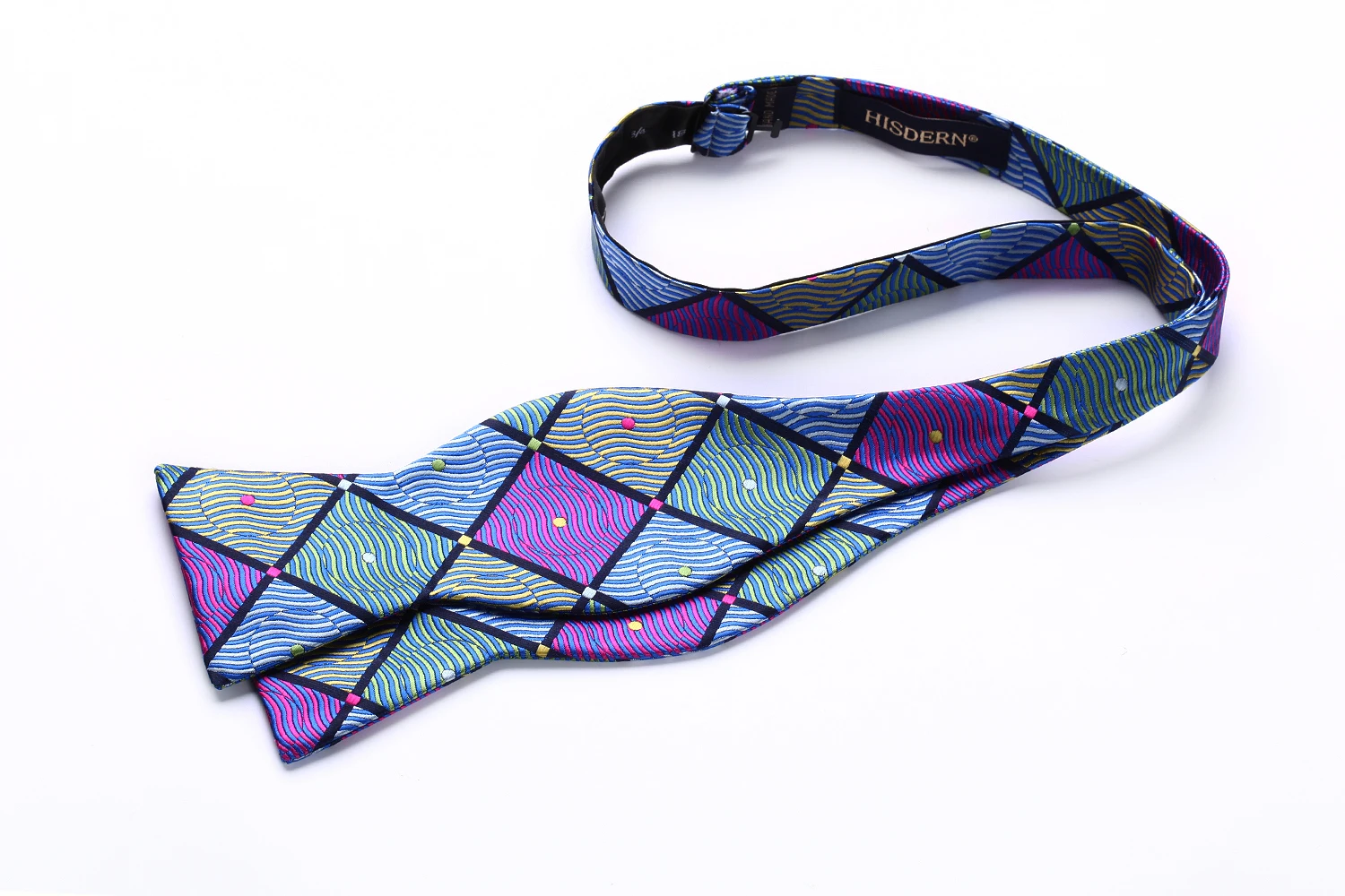 Мужской тканый комплект с галстуком бабочкой голубой розовый зеленый белый в