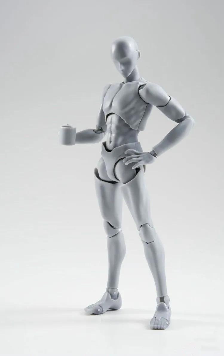 15 см тело KUN Takarai Rihito тело CHAN Mange Рисунок DX BJD серый цвет Фигурки игрушки коллекция кукла рождественский подарок