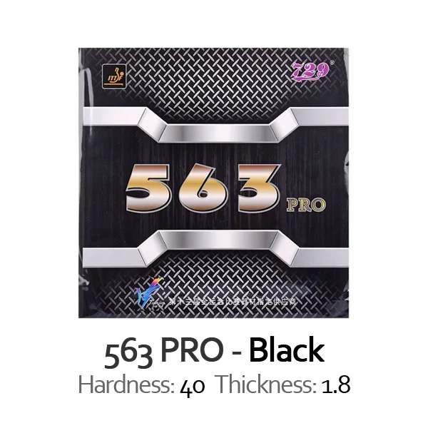 Black H40 T1.8 729 Дружба Новинка 563 PRO(563 Provincial, Pips-out Special) резиновый Настольный теннис с губкой для пинг-понга - Цвет: Black H40 T1.8