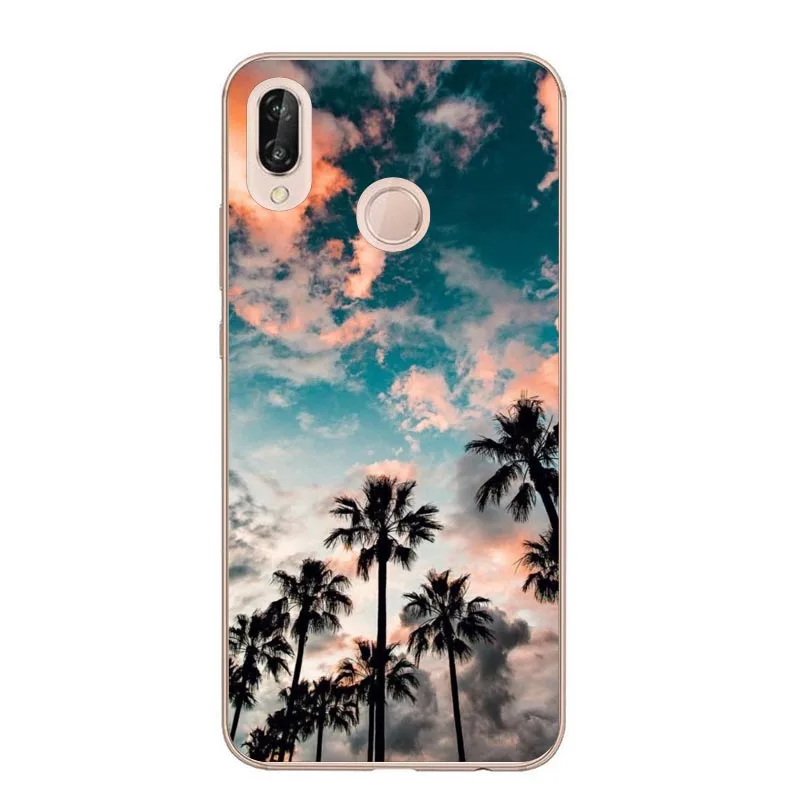 TPU Летний Мягкий ТПУ силиконовый чехол для телефона huawei mate 10 lite mate 20 Pro P8Lite P9 P10 Lite P20 Pro P30 Lite P30 Pro Чехол - Цвет: TPU