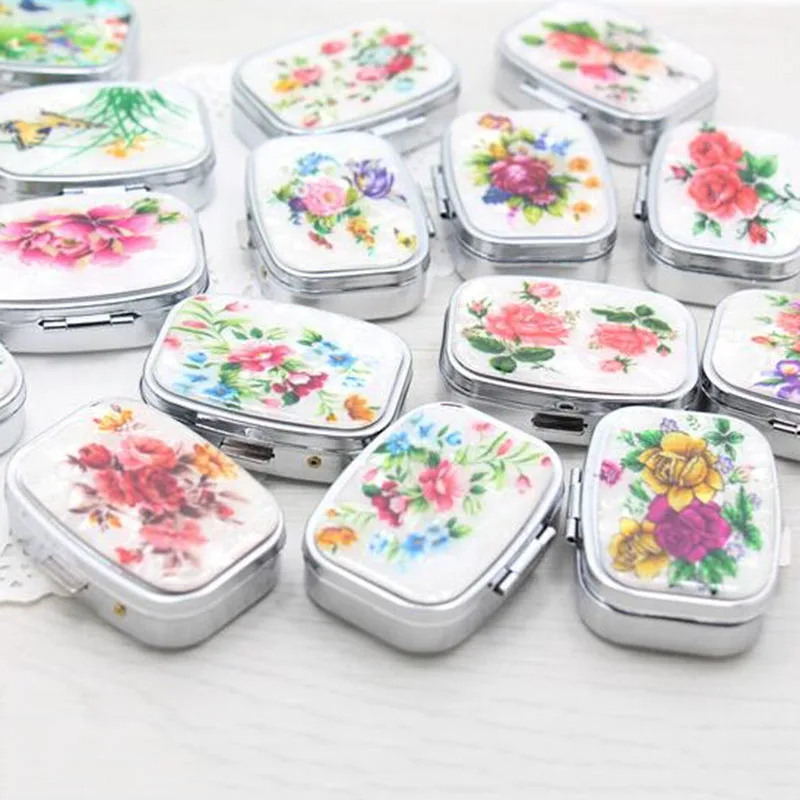 Необычный складной чехол для витаминов и лекарств органайзер портативная