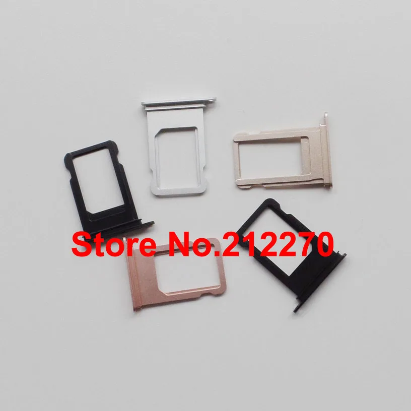 YUYOND 100 шт./лот Nano Sim лоток сменный держатель слота части для iPhone 7