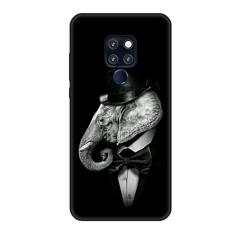 Чехол 6 53 дюйма для Huawei Mate 20 Силиконовые Мягкие ТПУ чехлы с мультяшным рисунком