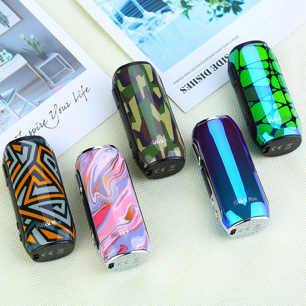 Новый мод Eleaf iStick Rim с аккумулятором 3000 мА/ч макс. 80 Вт и QC3.0 боксмод для быстрой