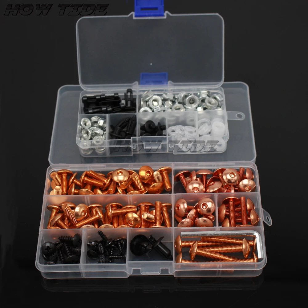 Обтекающие болты и искусственные винты подходят для Honda CBF1000 CB1300 CBR600F CBR250/600/900/1000RR