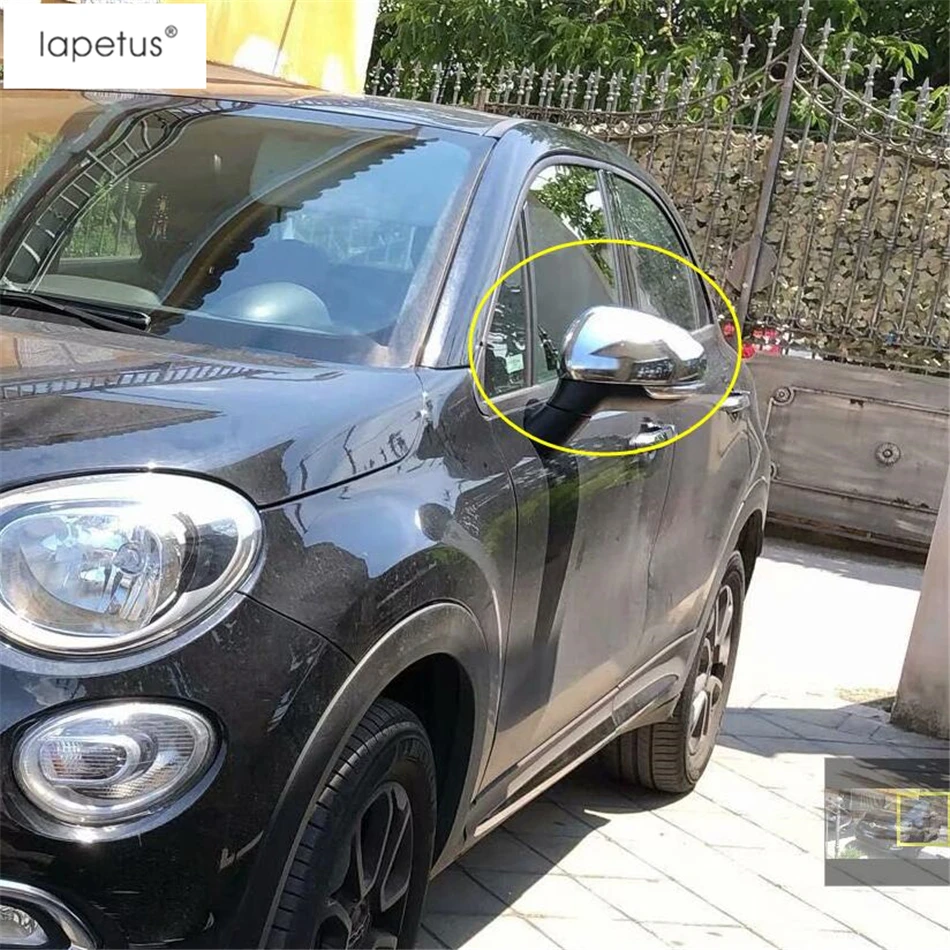 Аксессуары Lapetus для Fiat 500X 2015 2016 2017 2018 защитная оболочка наружной двери Зеркала