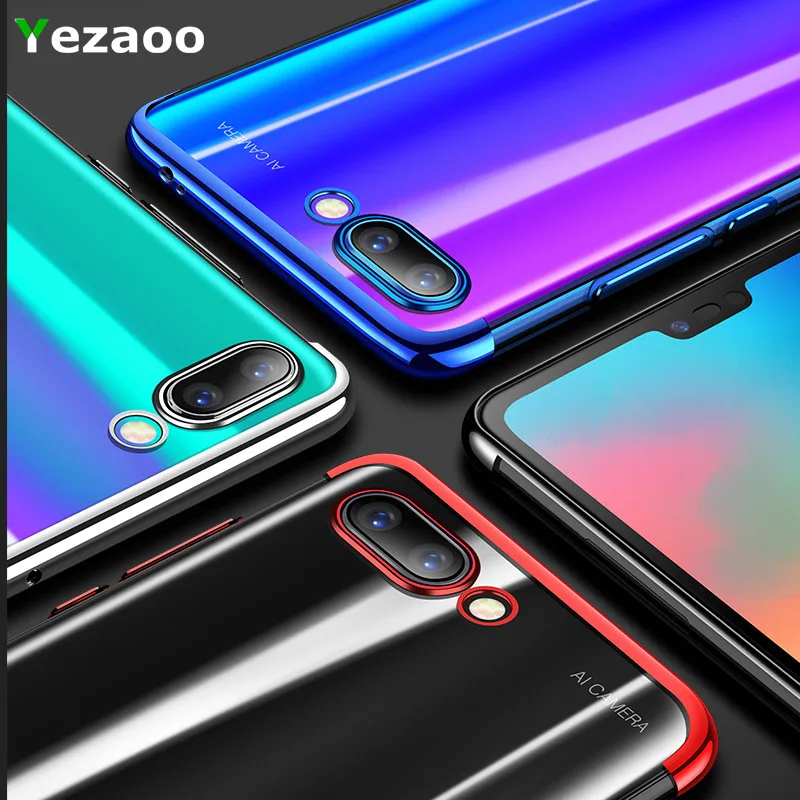 Чехол yezaoo для Huawei honor 10 lite чехол Honor 9 8 с силиконовым покрытием из ТПУ View 6X 7X V10 чехлы