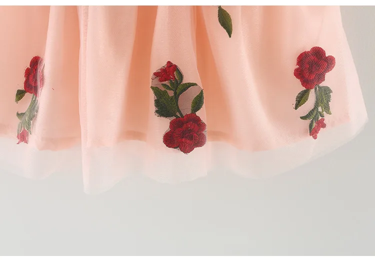 Платье для малышей Летние платья девочек одежда с цветочным рисунком платье