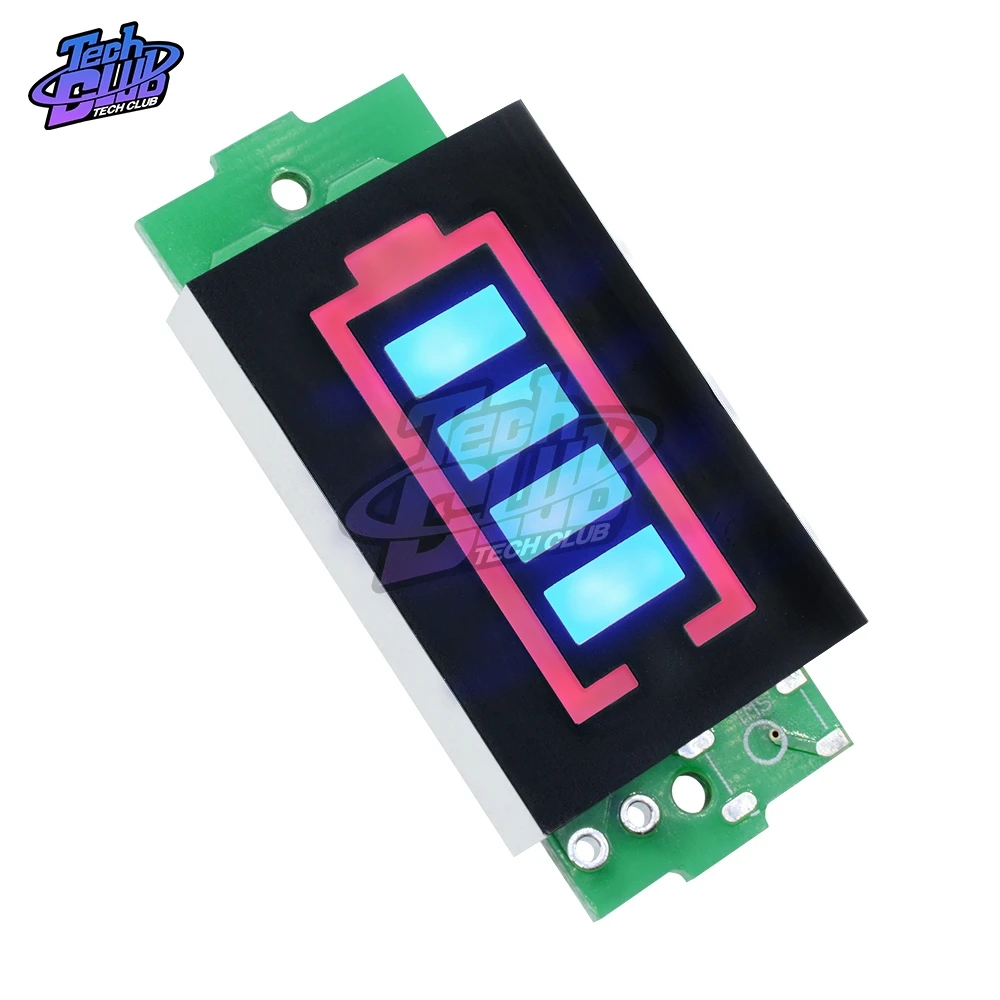 

3S Series Lithium Battery Capacity Indicator Module Display Electric Vehicle Battery Power Tester Li-po Li-ion