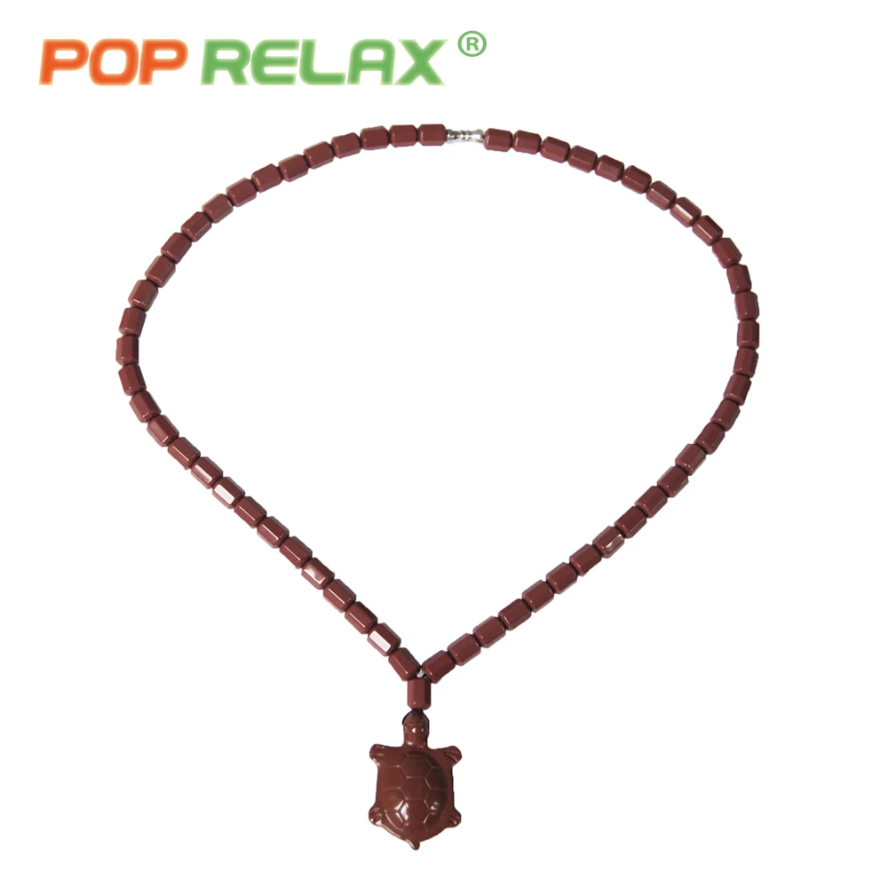 Популярное расслабляющее корейское био германиевое турмалиновое ожерелье из