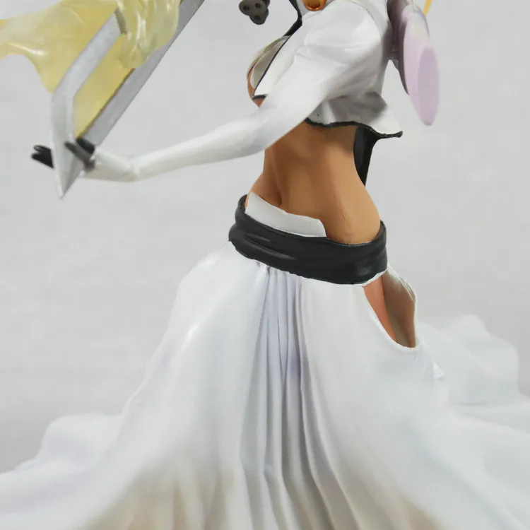 27 см Bleach Аниме Фигурка Tear Halibel Arrancar Tercera Espada 1/8 Масштаб Модель ПВХ белое платье Ver украшение подарок кукла