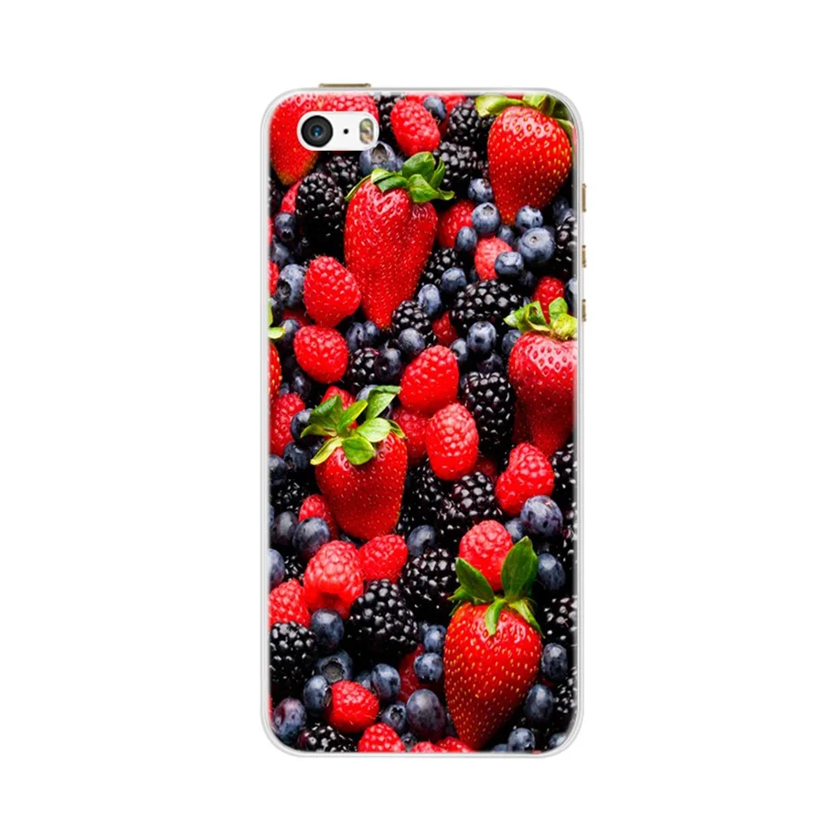 Темно-синий Чехол для Apple iphone 5s se 4s 4, чехол для iphone 5s 6 6 S, чехол для телефона, мягкий силиконовый чехол с котом, милый чехол для iphone 5s 5 - Цвет: Темно-синий