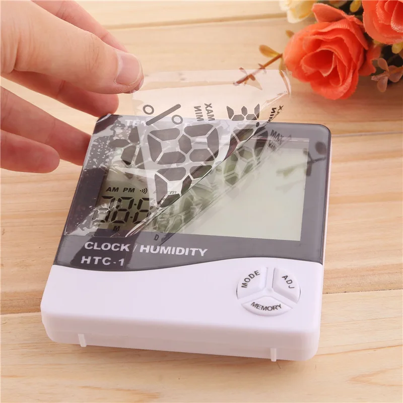 Метеостанция Погодная цифровая с ЖК-дисплеем и термометром | Дом сад