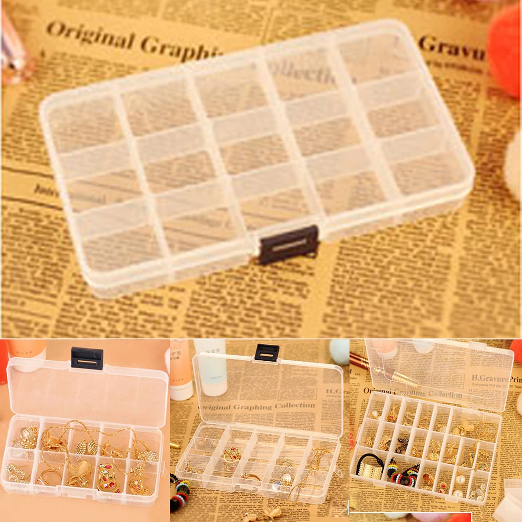 Ящик для хранения украшений ящик сережек и колец с отделениями 10/15/24|storage box case|storage