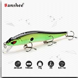 Banshee 6 шт./лот, 65 мм, 10g GO-CM003 маленький бас плавающая приманка для рыбалки(Wobbler) дайвинг с неглубоким погружением воблеры жесткая искусственная приманка