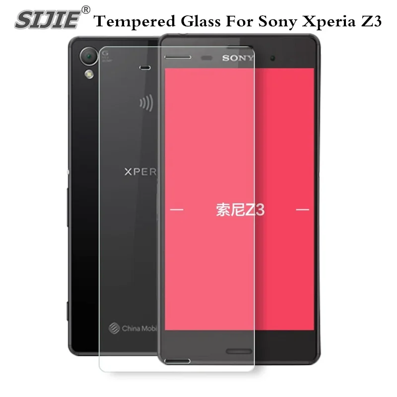 Фото Закаленное стекло для Sony Xperia Z3 Z 3 Защитная пленка экрана смартфона SonyZ3