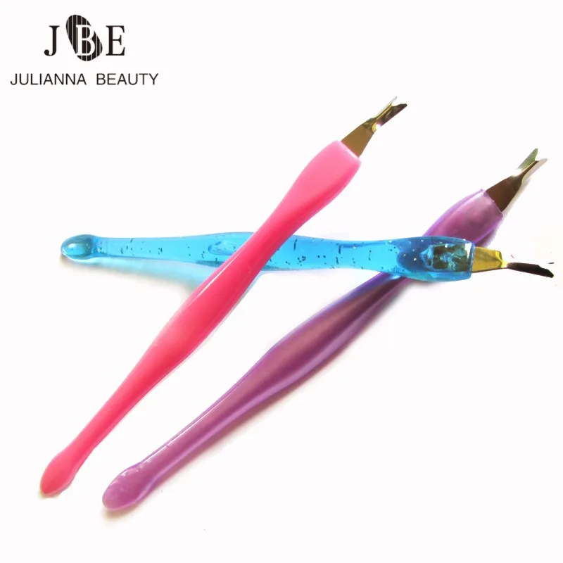 5 шт./лот Профессиональный Толкатель для кутикулы из нержавеющей стали