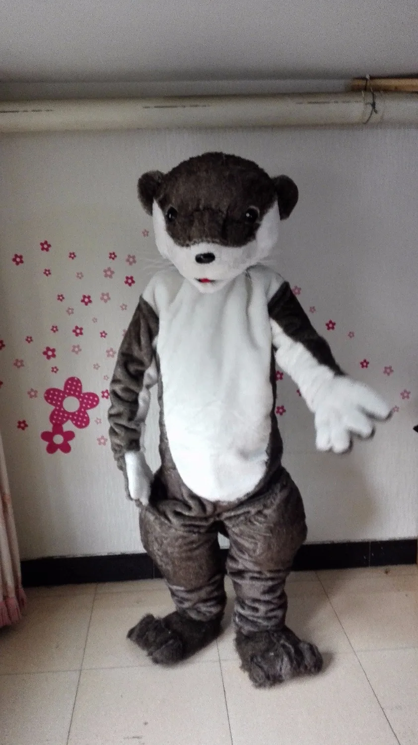 Костюм-талисман с выдрой и собакой персонализированный мультяшный маскарадный