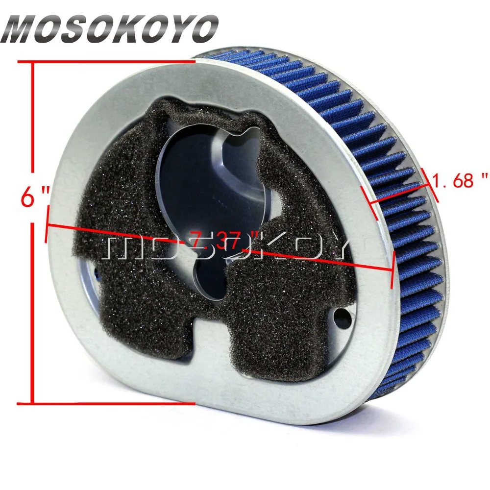 Мотоцикл воздушный фильтр для Harley Softail Fat Boy Dyna король дорог FXD FXST 1995-1997