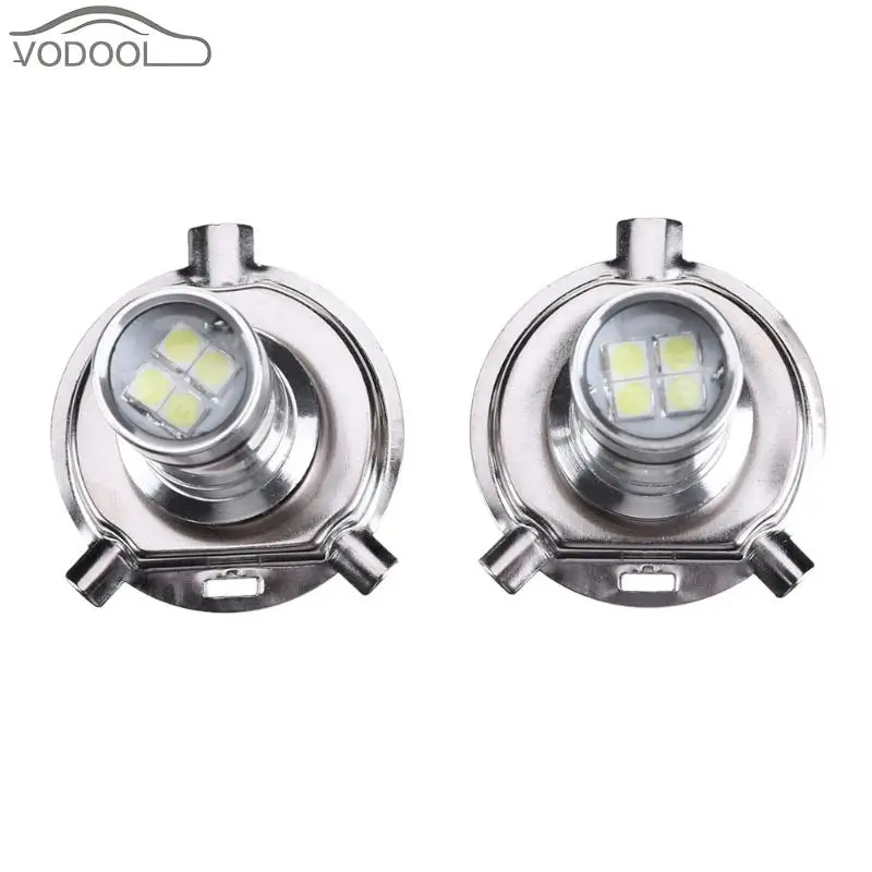 2 шт. H4 10 Вт 2828 20SMD 8000K светодиодный Противотуманные фары Дневные Фары Лампы
