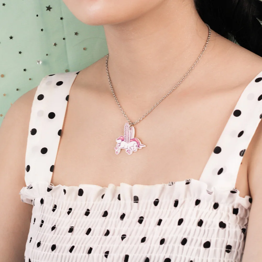 Мода для девочек подарок детей ювелирное изделие маленькая Летающая серьга с