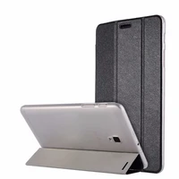silk magnet smart case for samsung galaxy tab a 8 0 2017 t380 t385 sm t380 sm t385 cover flip stand pu t380 leather fundapen