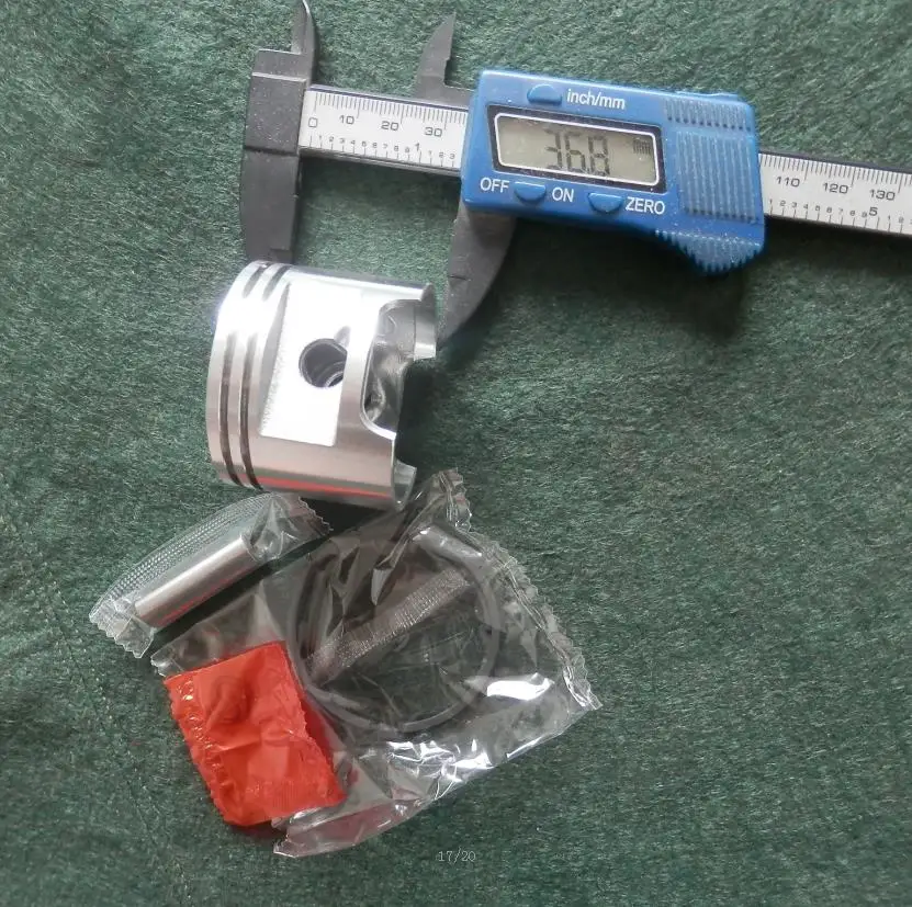 MS390 поршневой в сборе 49 мм для STIHL 039 MS 390 2 Набор цилиндрических колец набор зажимов
