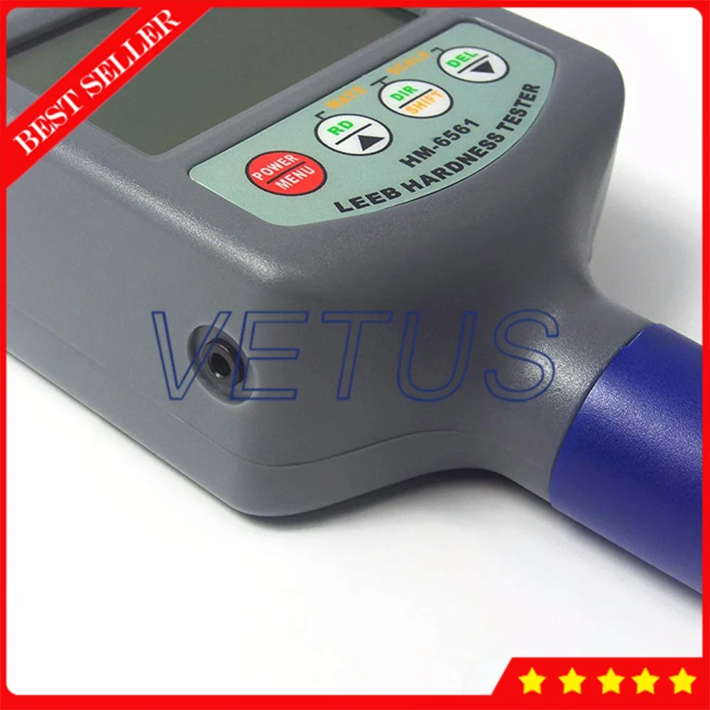 Дюрометр интегрированный цифровой Rebound Leeb метр металлический Измеритель