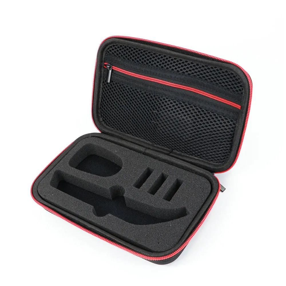 red zipper Защитный Портативный чехол для Philips OneBlade Pro триммер аксессуары для бритья дорожная сумка из ЭВА упаковка для хранения коробка чехол на молнии - Цвет: red zipper
