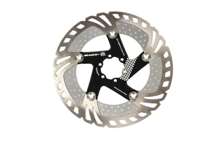 BRAKCO Mtb/велосипед DH тормозные диски 160/180/203 мм быстрого охлаждения плавающий диск