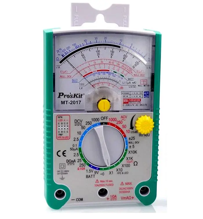 Улучшенная версия MT 2017 аналогового мультиметра нежный и красивый