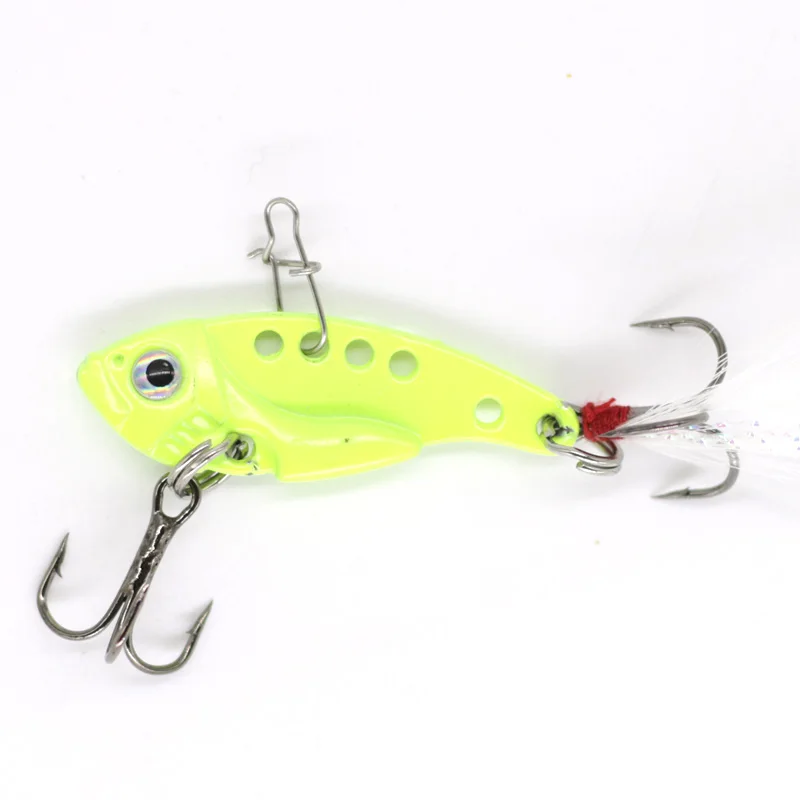 Рыболовная приманка 4g VIB жесткая снасть лезвие Спиннер воблер металлический