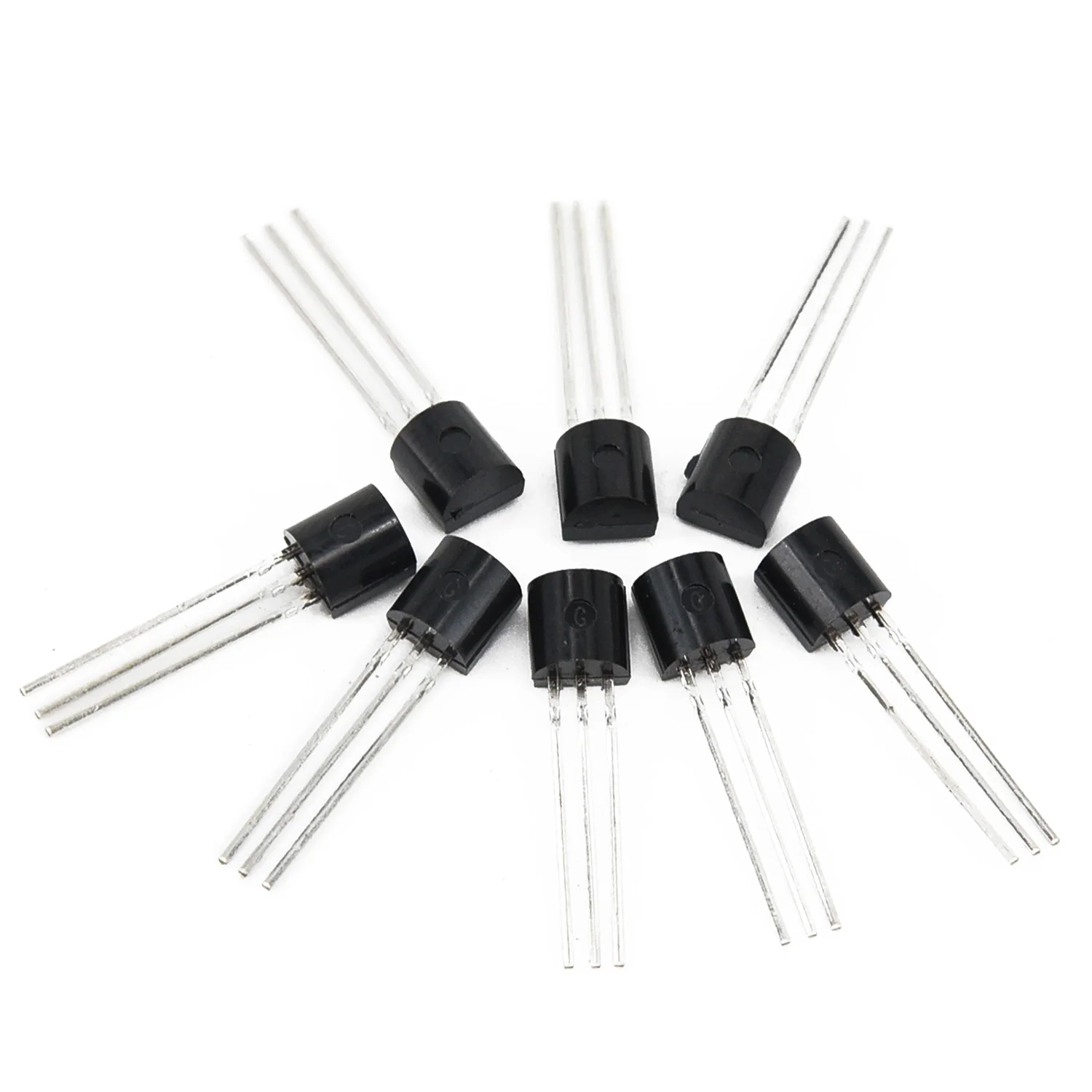 200 шт. 10 типов X20 NPN PNP Силовые транзисторы с коробкой 2N3904 BC337 BC547 2N2222|Детали