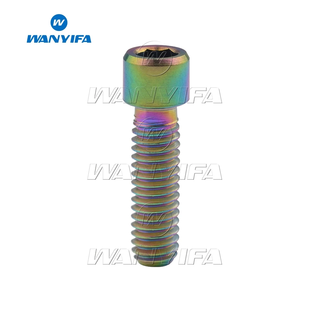 Титановый болт wanifa M4 X 10 13 5 15 20 25 мм шестигранный ключ маленькая головка винт для