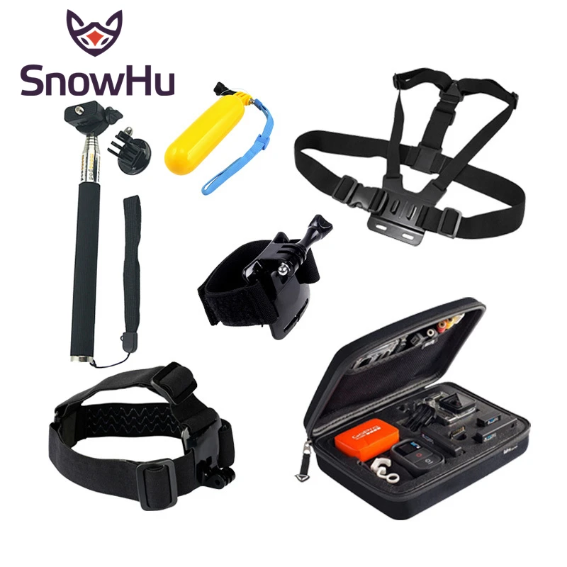 Аксессуары SnowHu для Gopro Комплект наручный ремень монопод плавающая Подставка