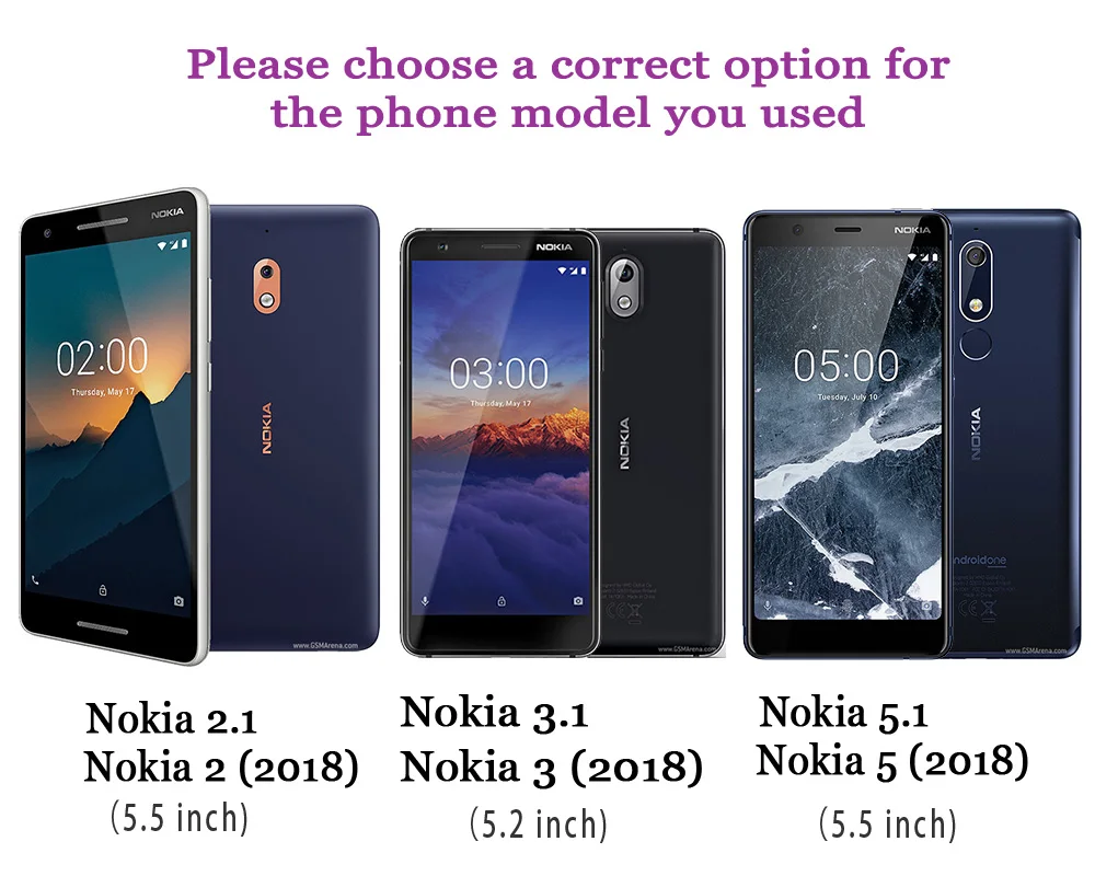 Чехол TELEYAGO для Nokia 2 1/3 1/5 1 (2018) тонкий прозрачный мягкий силиконовый чехол из ТПУ