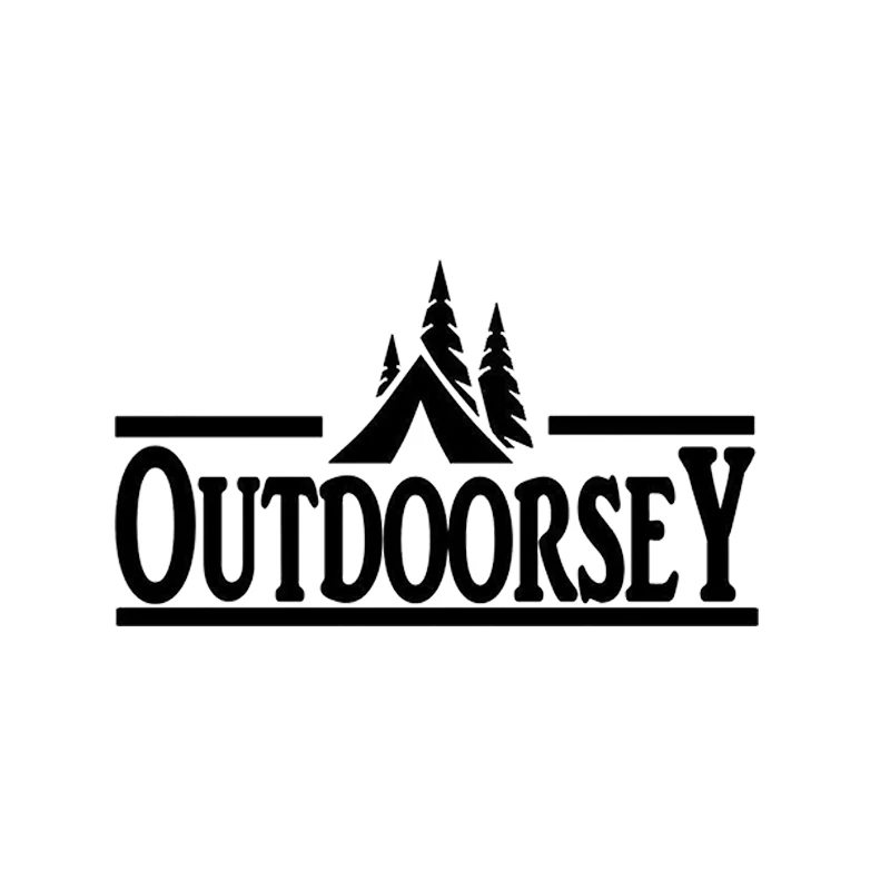 Outdoorsey Стикеры для кемпинга хикера спорта на открытом воздухе стикеры рыбалка