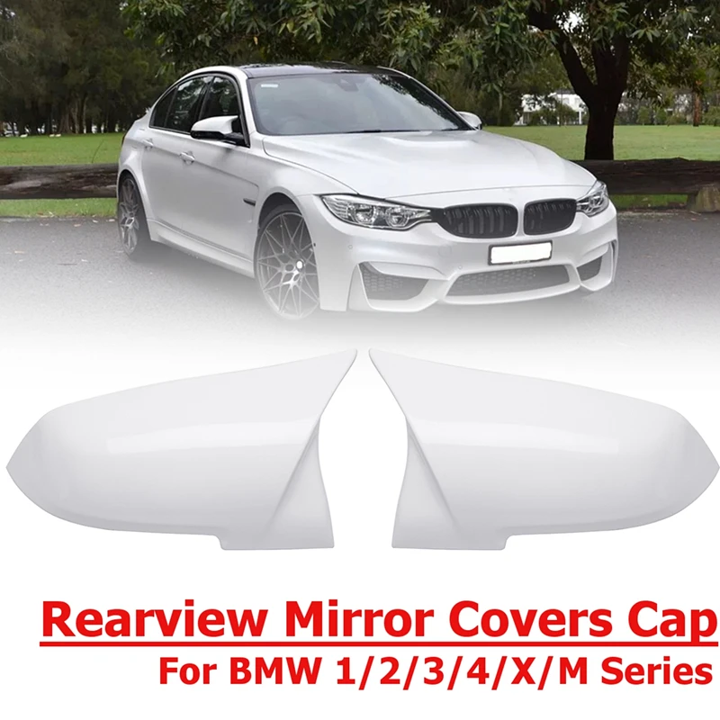 4 цвета пара глянцевых черных зеркал заднего вида для BMW F20 F21 F22 F30 F32 F36 X1 F87 M3 2012 2013