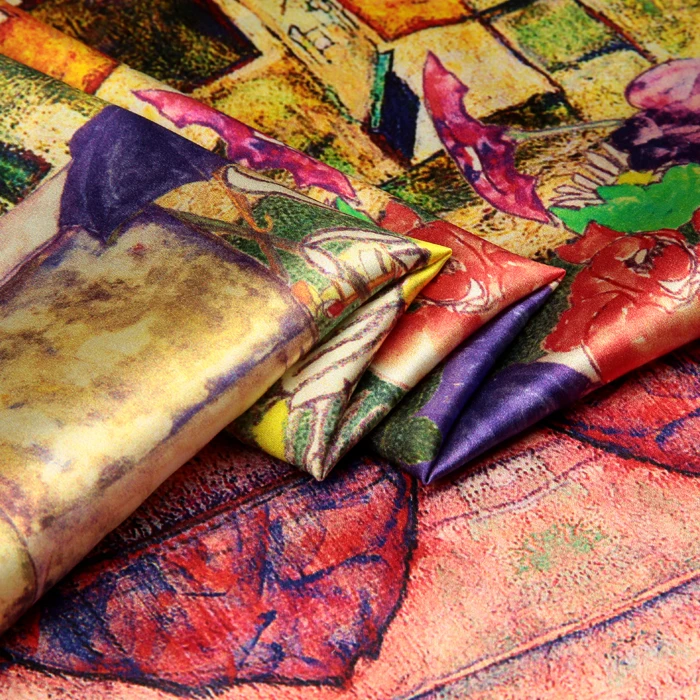 CNUM SP341 чистого шелка/лето/шелк ткань эластичная Шармез шелк 93% спандекс 7%/Ширина: