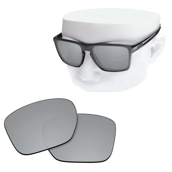 Silver Mirror OOWLIT Анти-Царапины Сменные линзы для-солнцезащитные очки Oakley Щепка XL OO9341 травления поляризованных солнцезащитных очков - Цвет линз: Silver Mirror