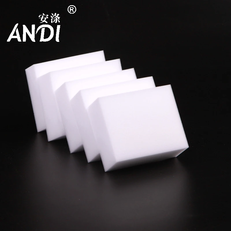 ANDI 100 шт./лот Высококачественная меламиновая губка волшебная ластик Меламиновый