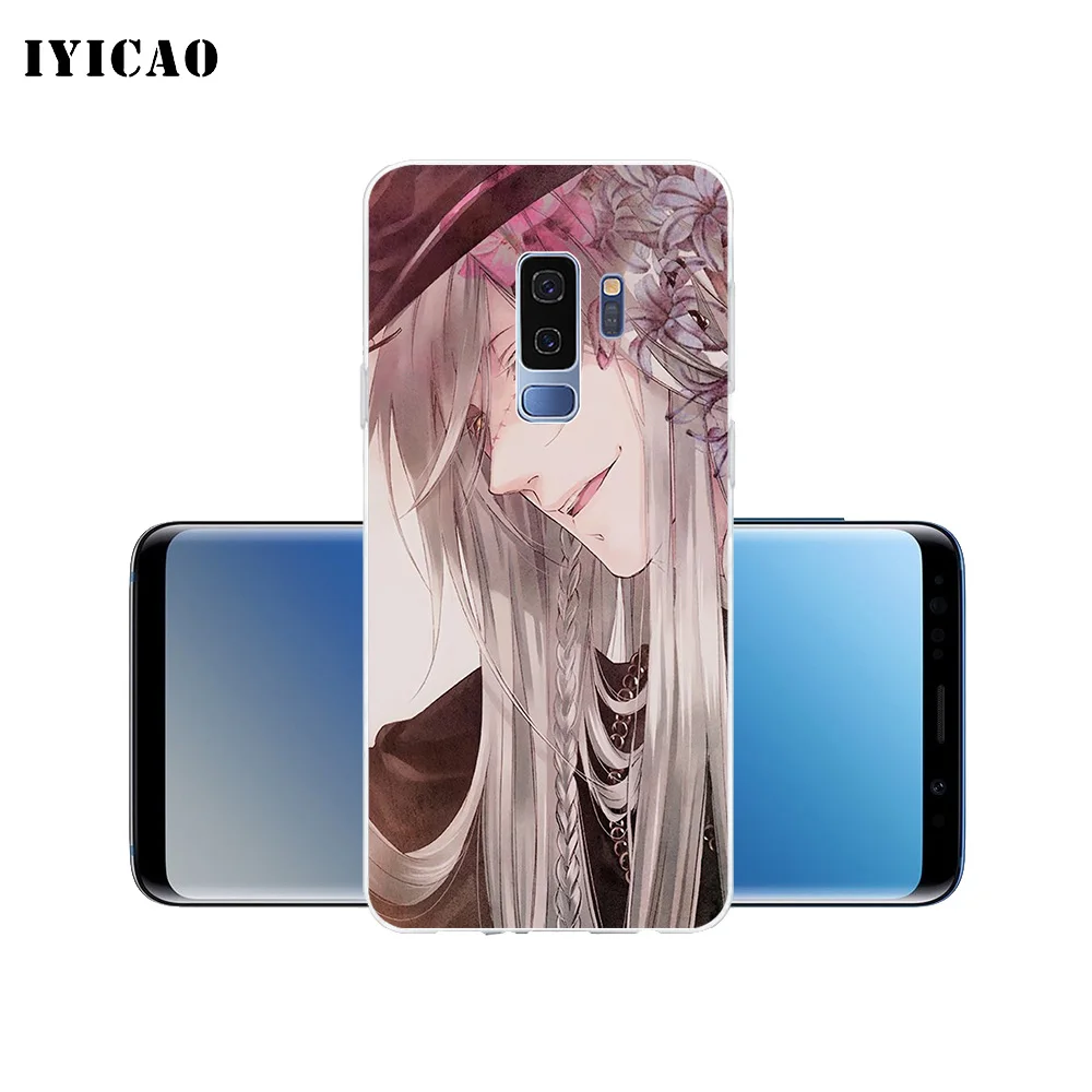 IYICAO Under taker Black Butler Soft Silicone Phone Case for Samsung Galaxy S10e S10 S9 S8 Plus S7 Edge TPU Cover | Мобильные